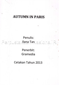 Image of Autumn In Paris