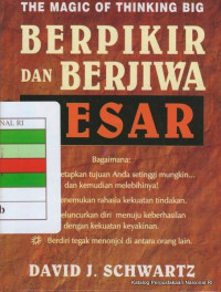 Image of Berpikir dan berjiwa besar