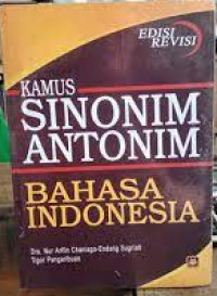 Image of KAMUS SINONIM ANTONIM BAHASA INDONESIA